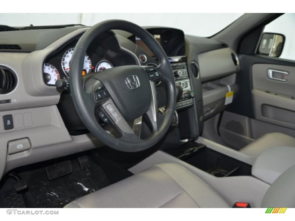 2015 Pilot EX - Modern Steel Metallic / Gray photo #9