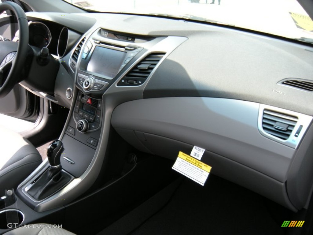 2014 Elantra Limited Sedan - Black / Gray photo #18