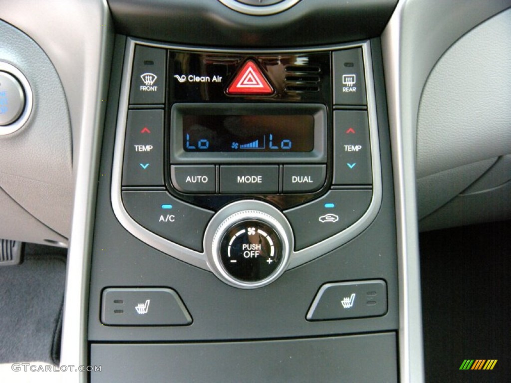 2014 Elantra Limited Sedan - Black / Gray photo #30
