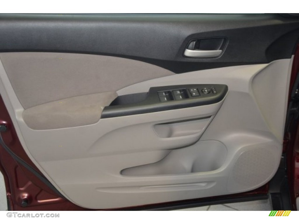 2014 CR-V EX AWD - Basque Red Pearl II / Gray photo #10