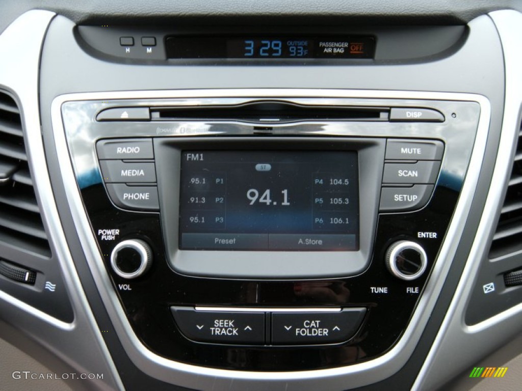2014 Elantra SE Sedan - Red / Beige photo #26