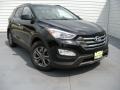 2014 Twilight Black Hyundai Santa Fe Sport FWD  photo #1