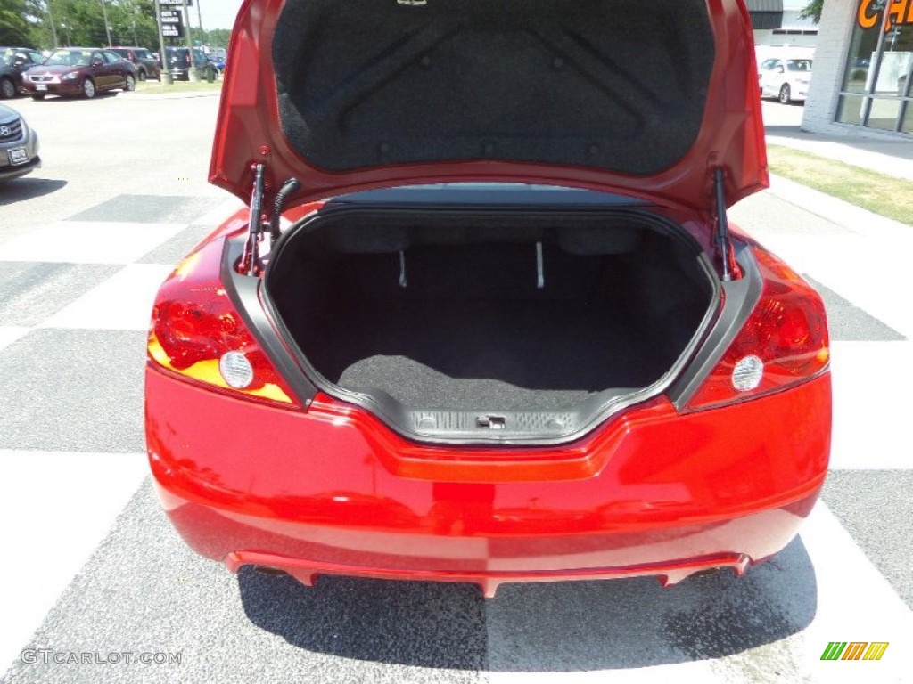 2012 Altima 3.5 SR Coupe - Red Alert / Charcoal photo #5