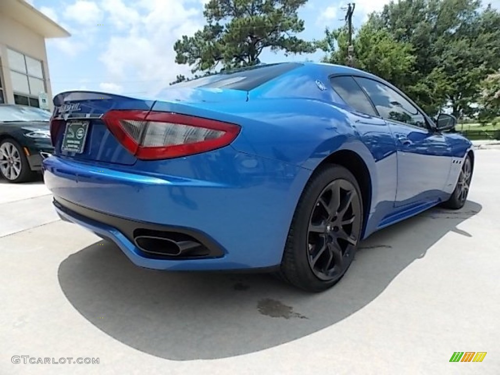 2013 GranTurismo Sport Coupe - Blu Sofisticato (Sport Blue Metallic) / Bianco Pregiato photo #10