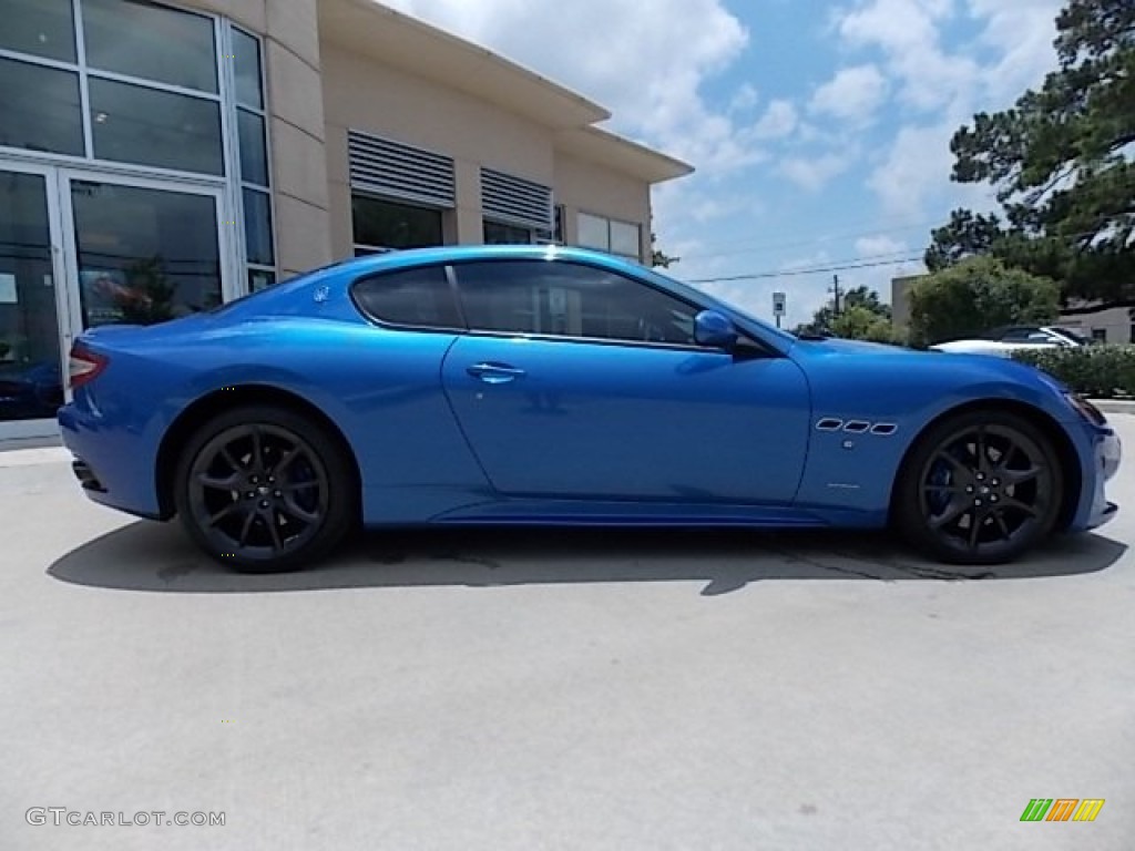 2013 GranTurismo Sport Coupe - Blu Sofisticato (Sport Blue Metallic) / Bianco Pregiato photo #11