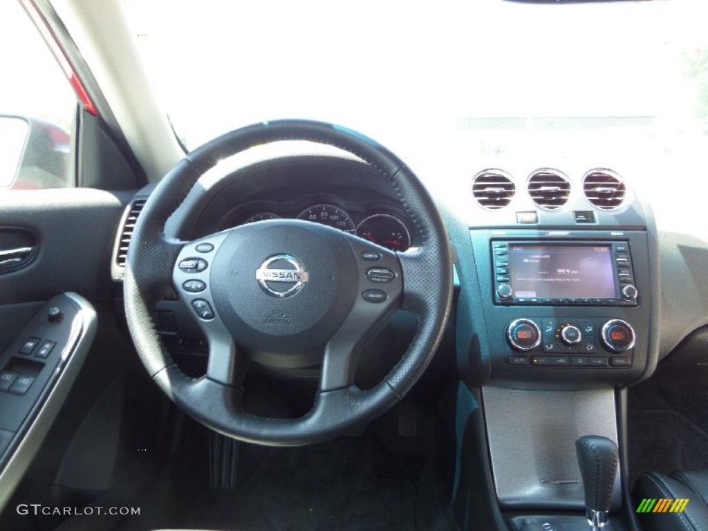 2012 Altima 3.5 SR Coupe - Red Alert / Charcoal photo #15