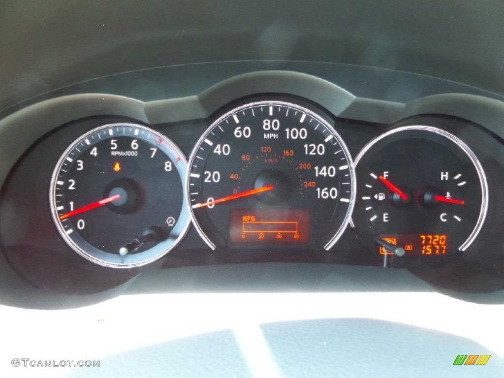 2012 Nissan Altima 3.5 SR Coupe Gauges Photos