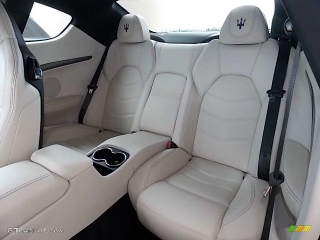 2013 Maserati GranTurismo Sport Coupe Rear Seat Photo #94602961