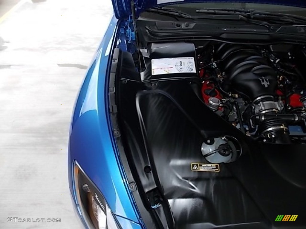 2013 GranTurismo Sport Coupe - Blu Sofisticato (Sport Blue Metallic) / Bianco Pregiato photo #34