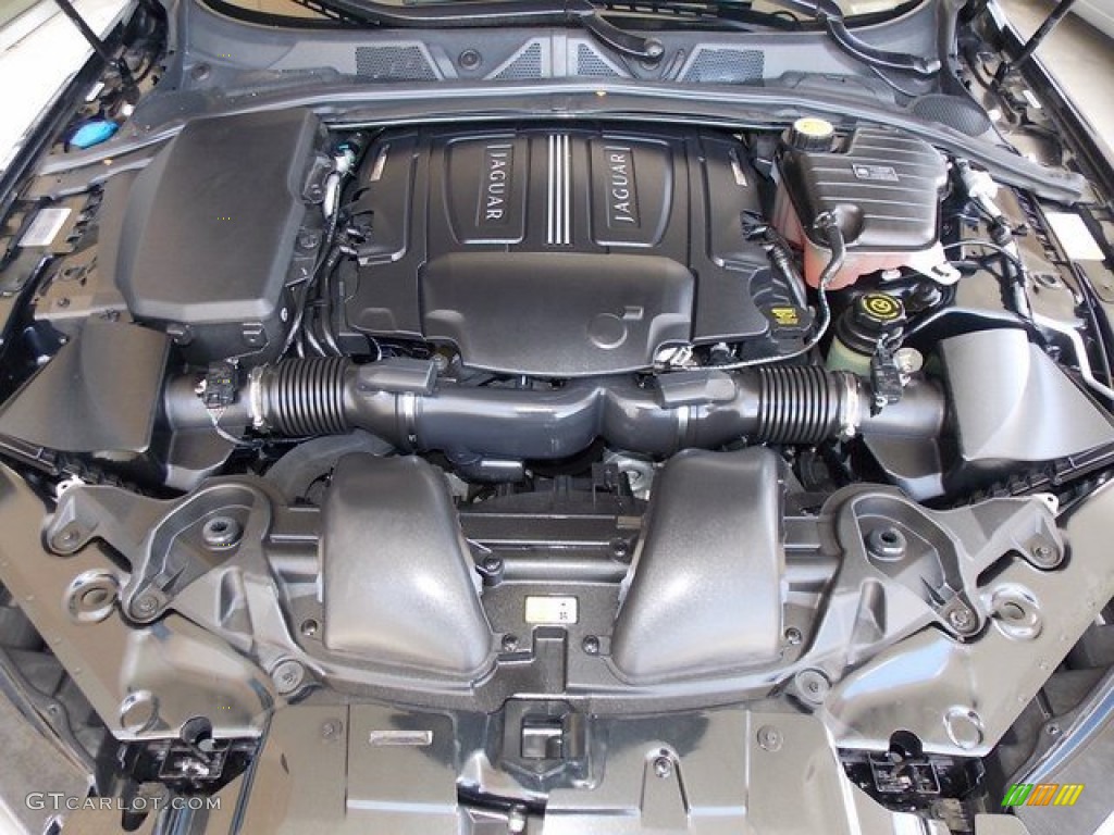 2012 Jaguar XF XFR 5.0 Liter DI Supercharged DOHC 32-Valve VVT V8 Engine Photo #94604275