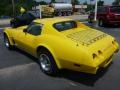 1975 Bright Yellow Chevrolet Corvette Stingray Coupe  photo #3