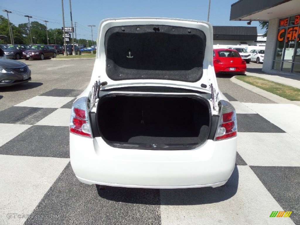 2012 Sentra 2.0 SL - Aspen White / Beige photo #5