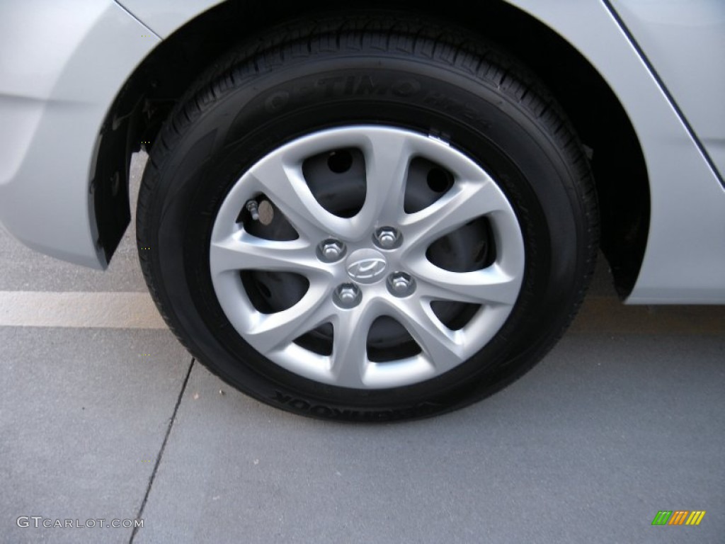 2013 Accent GS 5 Door - Ironman Silver / Black photo #13