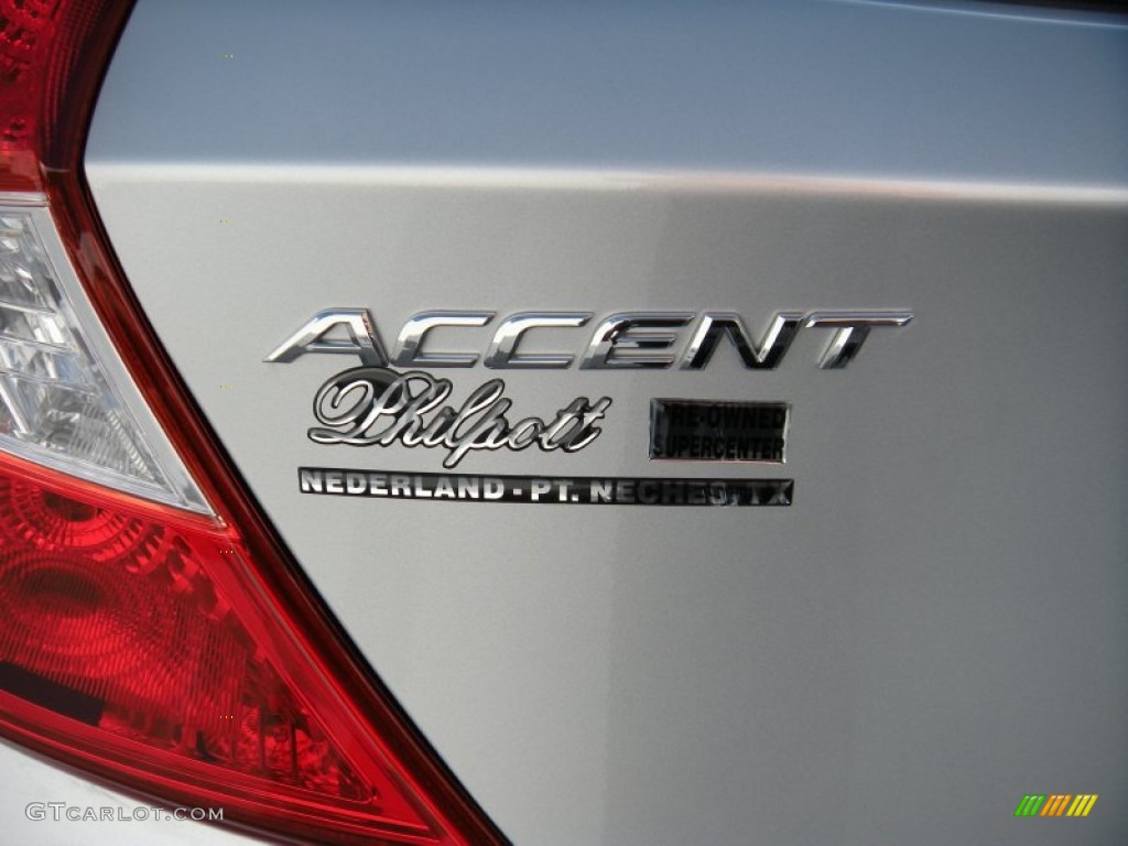 2013 Accent GS 5 Door - Ironman Silver / Black photo #19