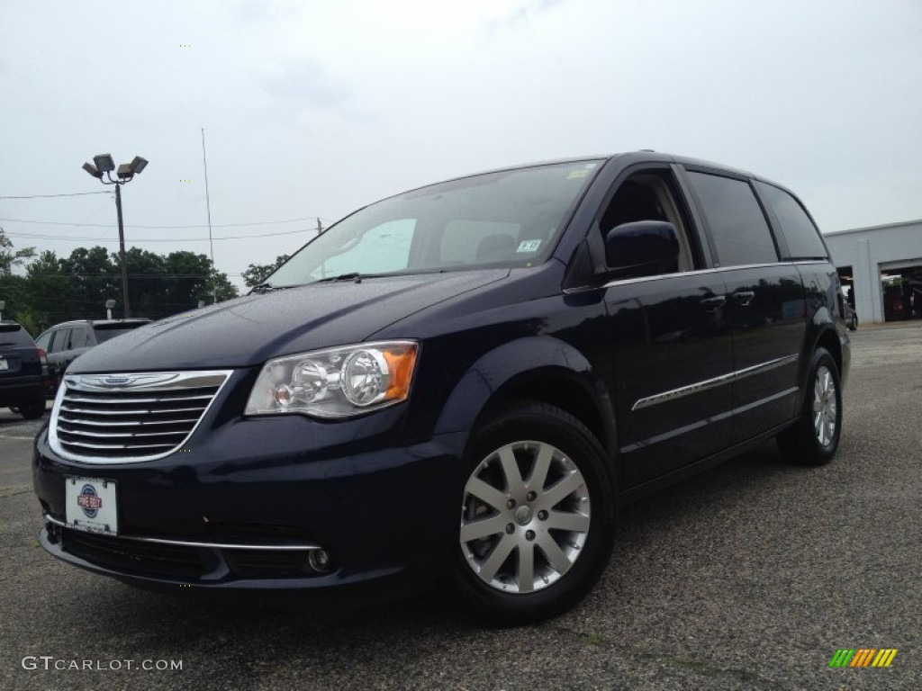 True Blue Pearl Chrysler Town & Country