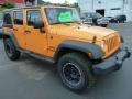 2012 Crush Orange Jeep Wrangler Unlimited Sport 4x4  photo #8