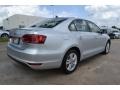 2014 Reflex Silver Metallic Volkswagen Jetta Hybrid SEL  photo #2