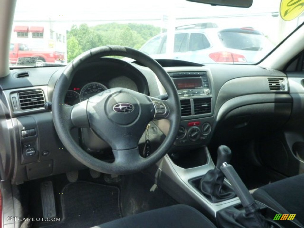 2010 Impreza 2.5i Sedan - Camellia Red Pearl / Carbon Black photo #12