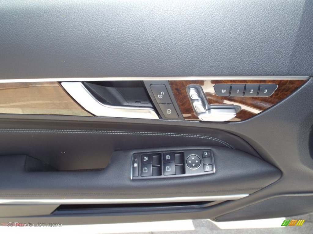 2014 E 350 Cabriolet - Diamond White Metallic / Black photo #4