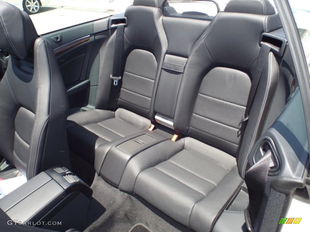 2014 E 350 Cabriolet - Diamond White Metallic / Black photo #6