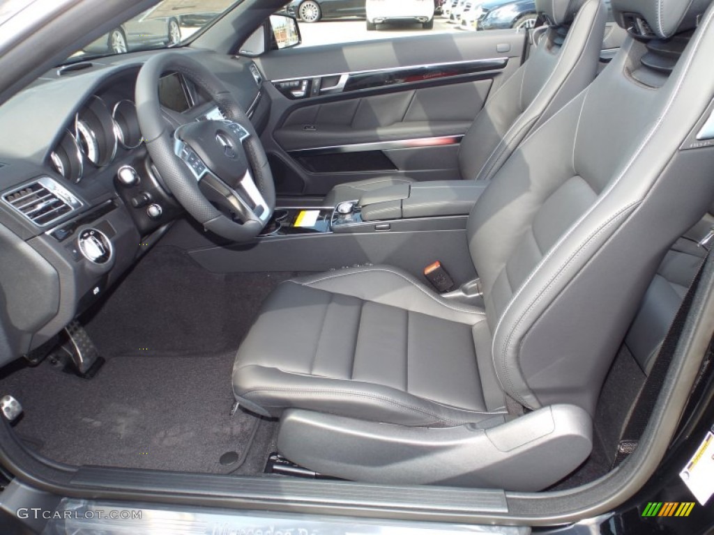 2014 E 550 Cabriolet - Black / Black photo #5