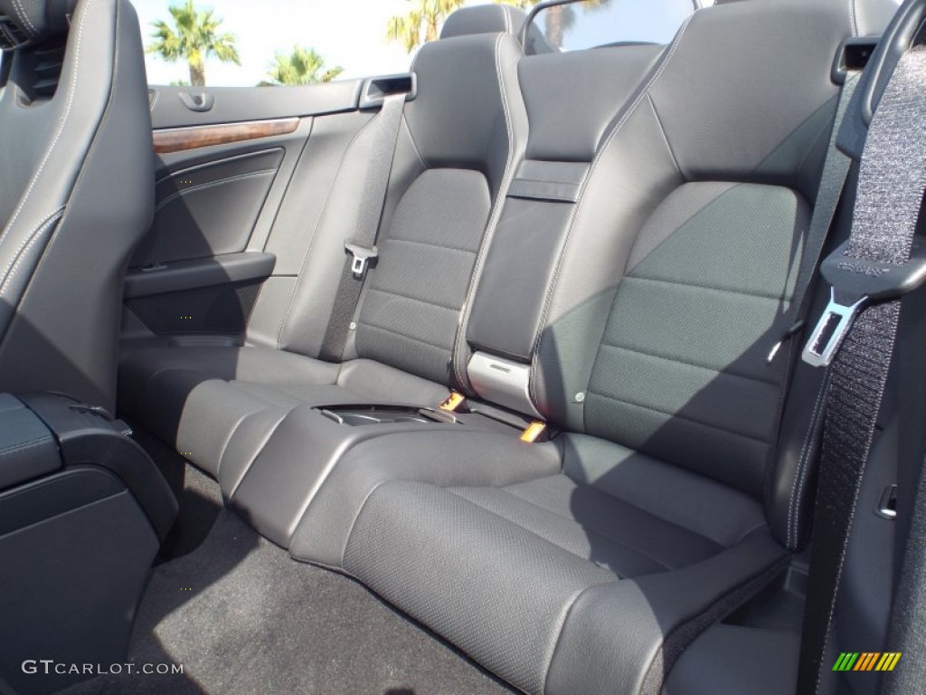 2014 E 350 Cabriolet - Diamond White Metallic / Grey/Black photo #6