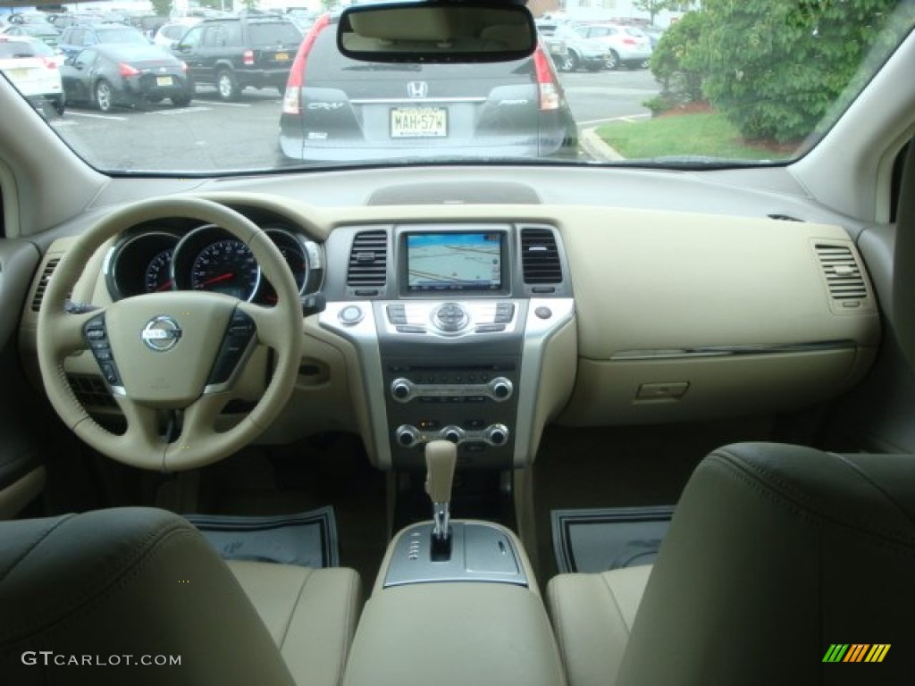 2011 Murano SL AWD - Glacier White Pearl / Beige photo #11