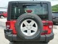 2014 Flame Red Jeep Wrangler Sport 4x4  photo #4