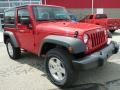 2014 Flame Red Jeep Wrangler Sport 4x4  photo #7