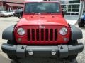 2014 Flame Red Jeep Wrangler Sport 4x4  photo #8