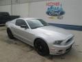 2014 Ingot Silver Ford Mustang V6 Coupe  photo #1