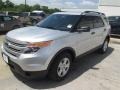 2014 Ingot Silver Ford Explorer FWD  photo #3