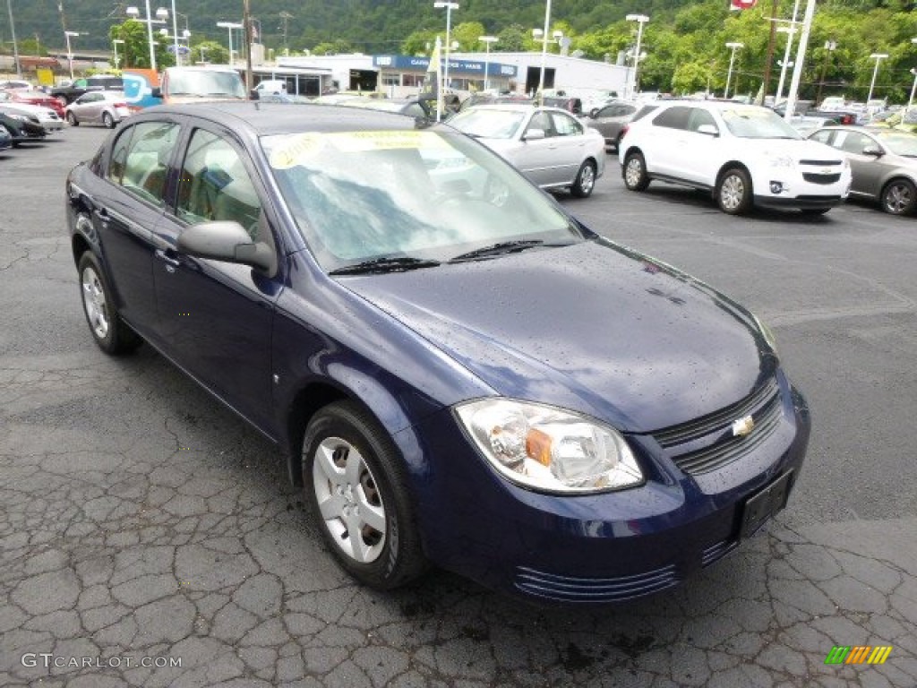 2008 Cobalt LS Sedan - Imperial Blue Metallic / Gray photo #2