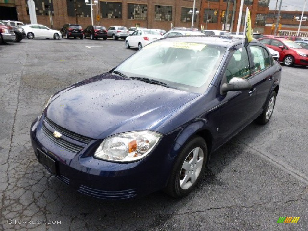 2008 Cobalt LS Sedan - Imperial Blue Metallic / Gray photo #4