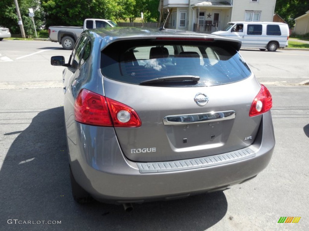 2011 Rogue S AWD - Platinum Graphite / Black photo #8