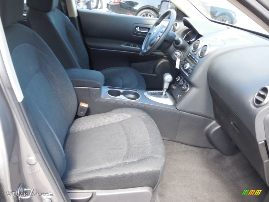 2011 Rogue S AWD - Platinum Graphite / Black photo #12