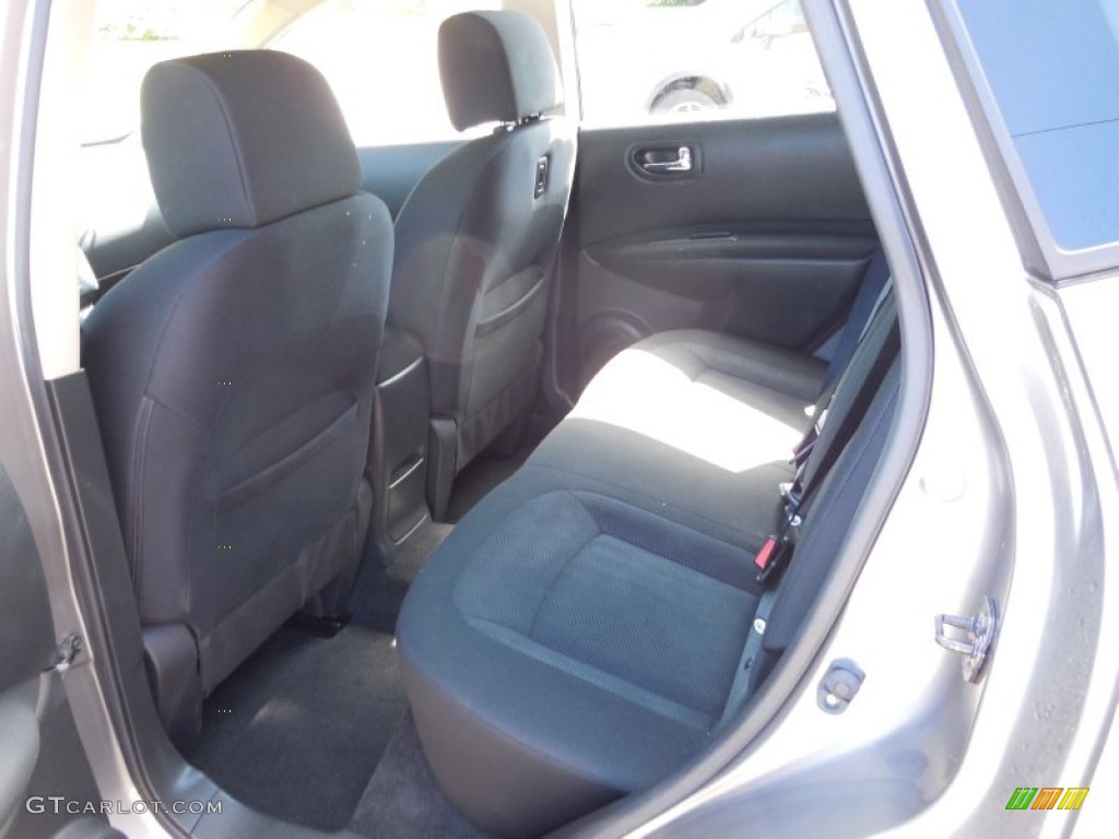 2011 Rogue S AWD - Platinum Graphite / Black photo #15