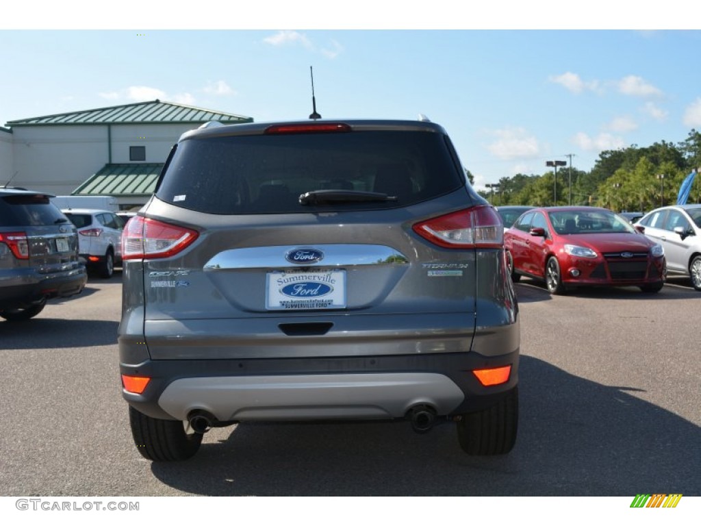 2014 Escape Titanium 2.0L EcoBoost - Sterling Gray / Charcoal Black photo #4