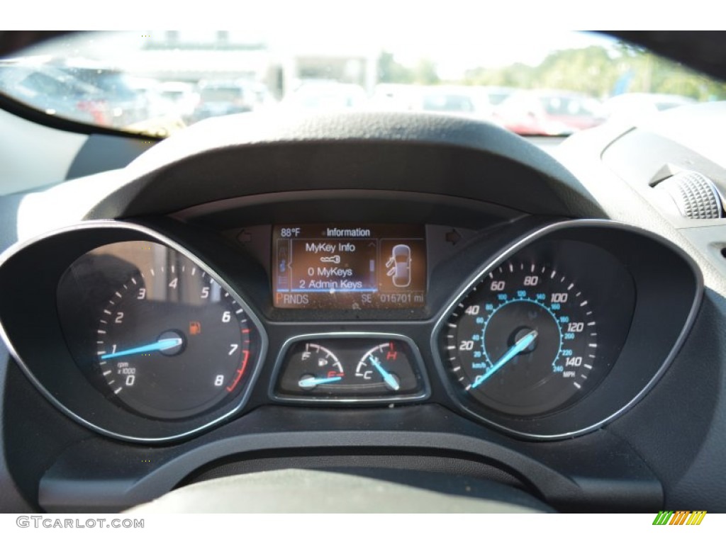 2014 Escape Titanium 2.0L EcoBoost - Sterling Gray / Charcoal Black photo #13