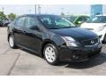 2012 Super Black Nissan Sentra 2.0 SR  photo #2