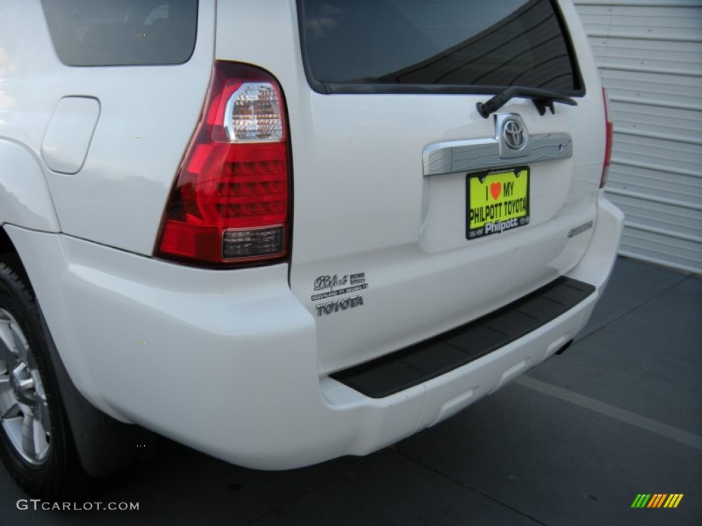 2008 4Runner SR5 - Natural White / Stone Gray photo #20