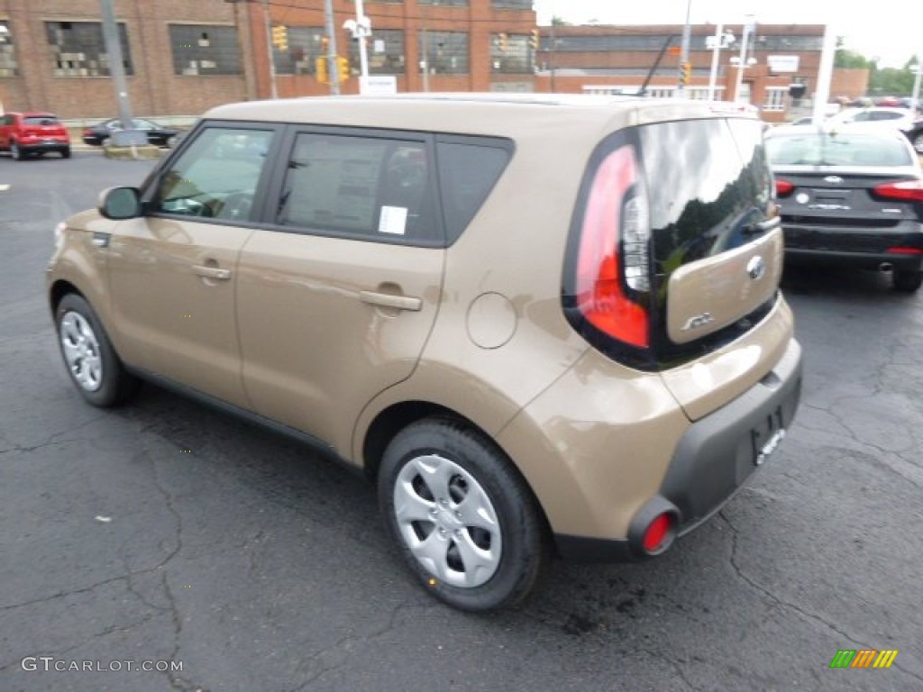2014 Soul 1.6 - Latte Brown / Black Diamond Woven Cloth photo #6
