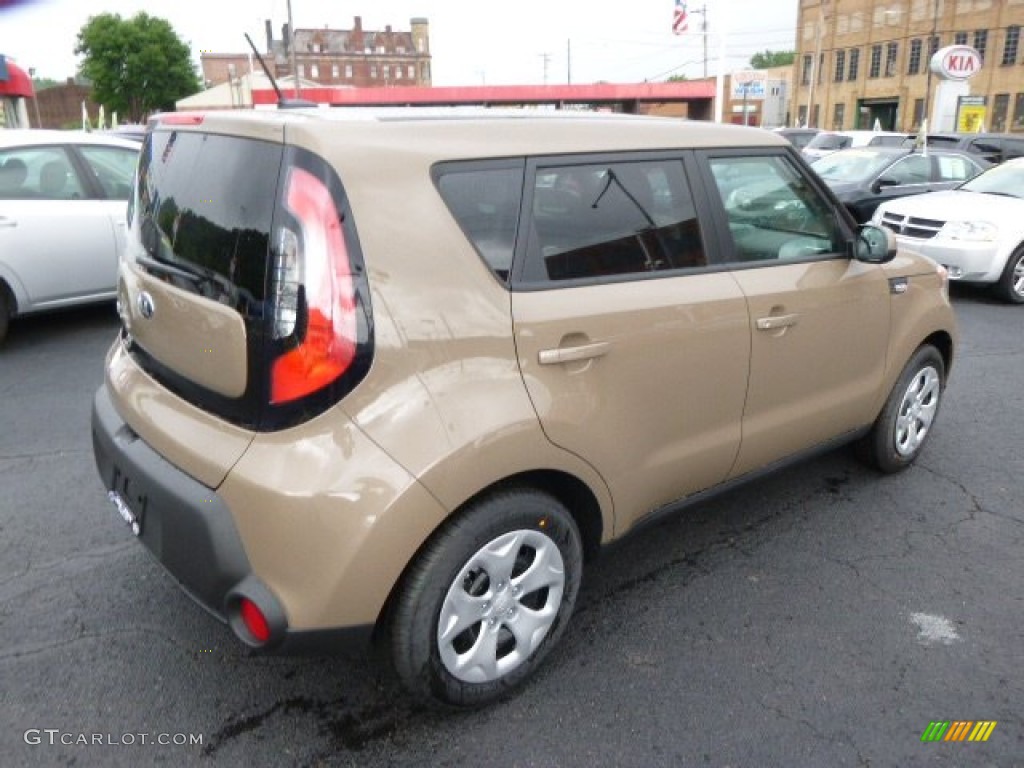 2014 Soul 1.6 - Latte Brown / Black Diamond Woven Cloth photo #8