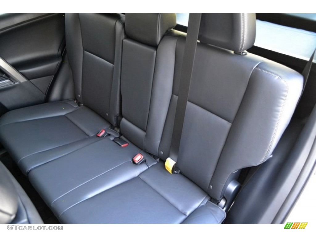 Black Interior 2014 Toyota RAV4 Limited AWD Photo #94620919