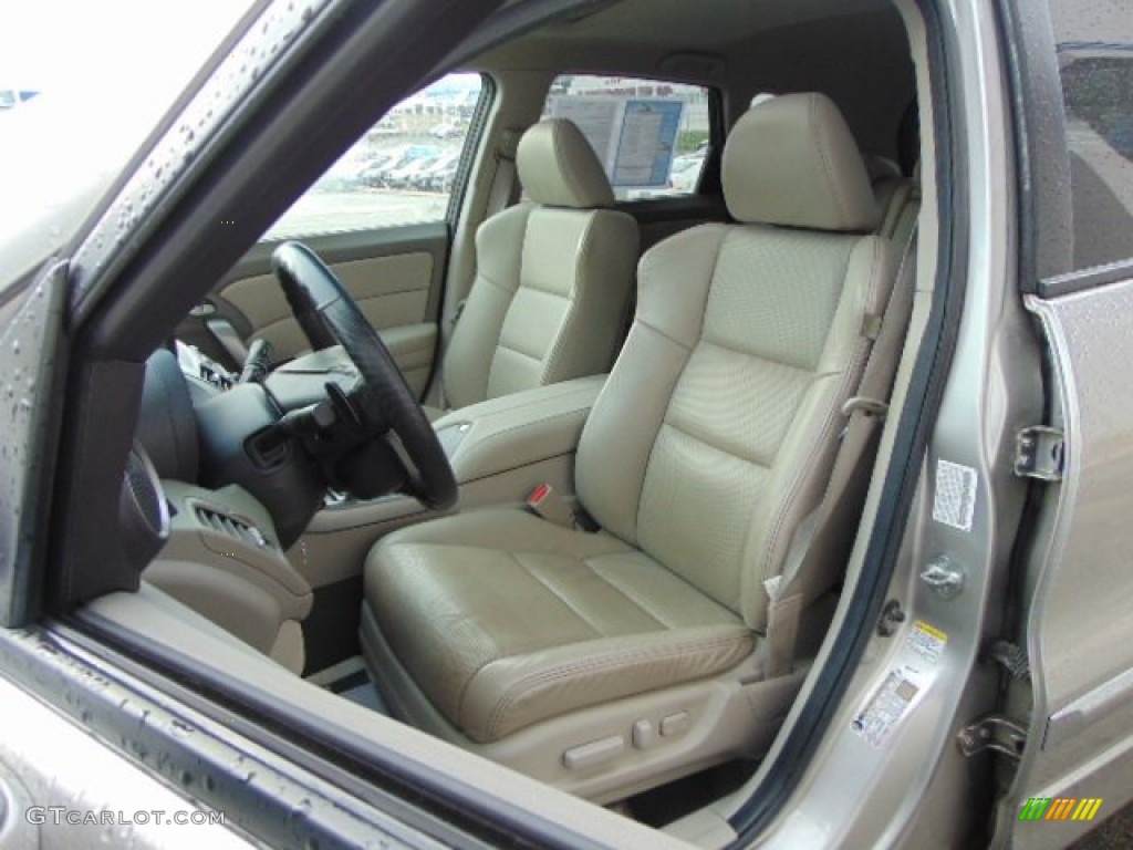 2010 RDX SH-AWD - Palladium Silver Metallic / Taupe photo #13