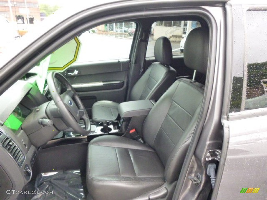 Charcoal Black Interior 2012 Ford Escape Limited 4WD Photo #94623268