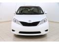 2013 Super White Toyota Sienna LE  photo #2