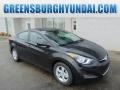 Black - Elantra SE Sedan Photo No. 1