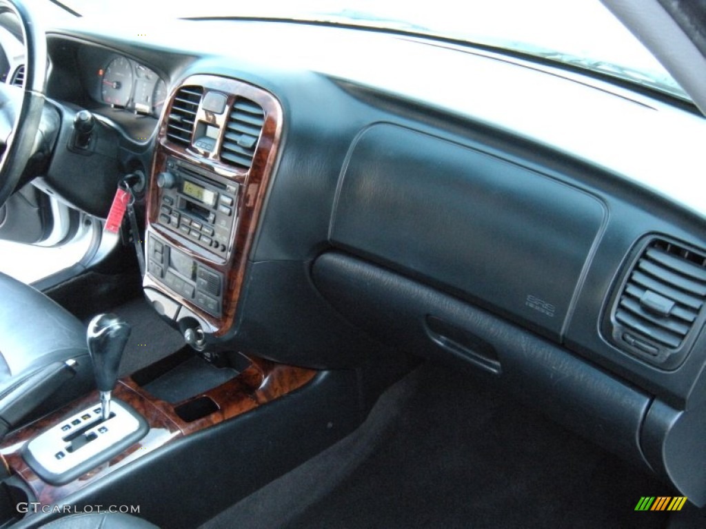 2003 Sonata LX V6 - Brilliant Silver Metallic / Black photo #23