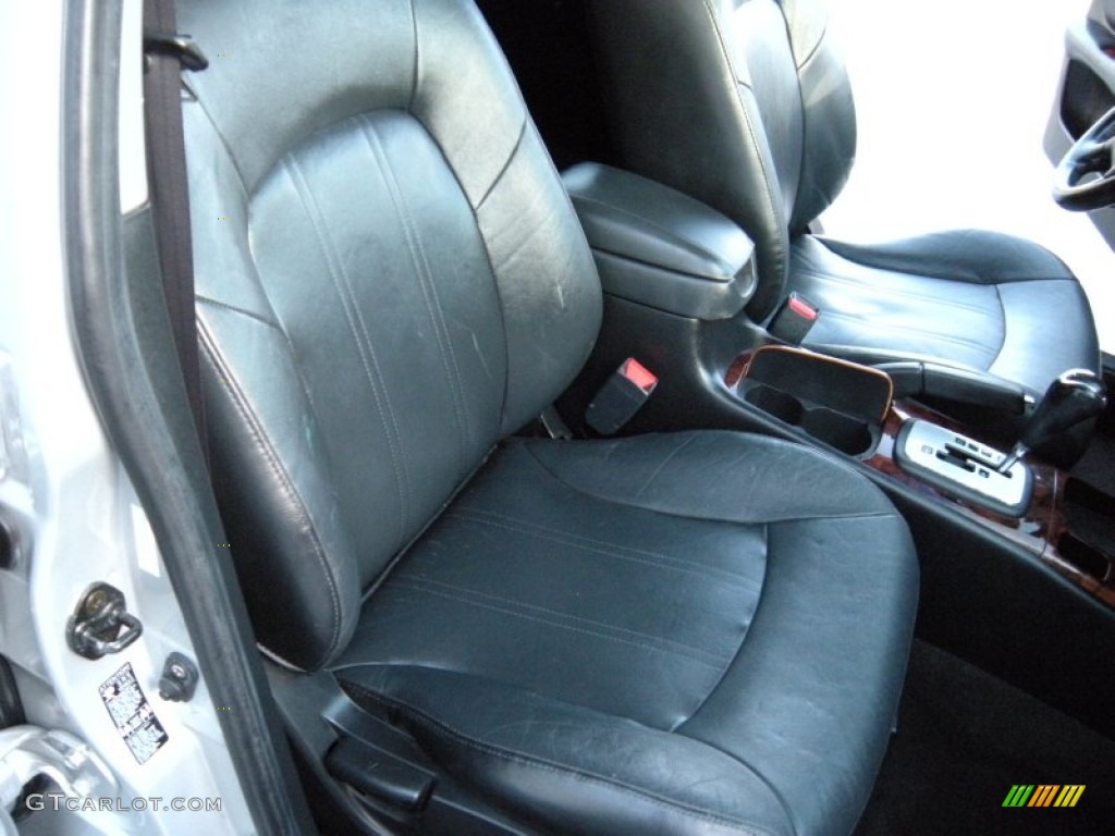 2003 Sonata LX V6 - Brilliant Silver Metallic / Black photo #24